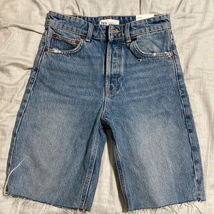 Zara BNWT denim shorts